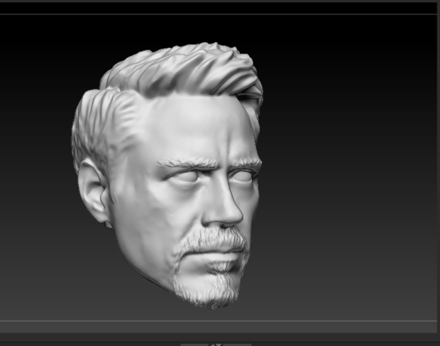 Head Tony Stark 3D Print 248232 Head Tony Stark 3D Print 248232
