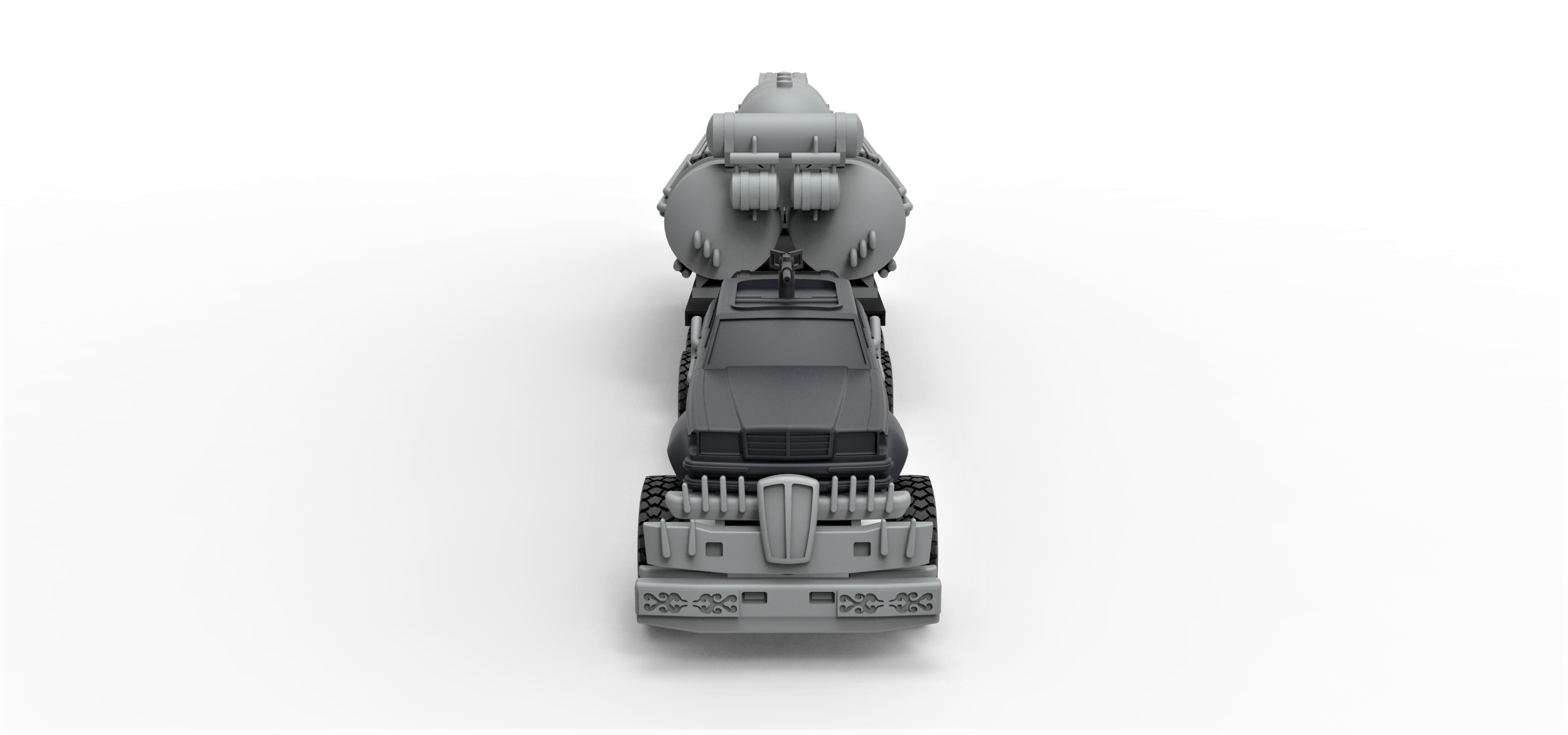 Diecast model truck from Mad Max Fury road Scale 1:43 3D Print 248275 Diecast model truck from Mad Max Fury road Scale 1:43 3D Print 248275