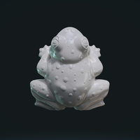Small Fat Frog 3D Printing 248347