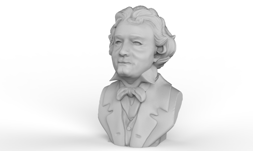Ludwig van Beethoven 3D Print 248372 Ludwig van Beethoven 3D Print 248372