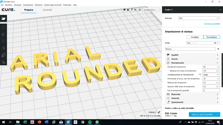 ARIAL ROUNDED font uppercase and lowercase 3D letters STL file 3D Print 248386 ARIAL ROUNDED font uppercase and lowercase 3D letters STL file 3D Print 248386