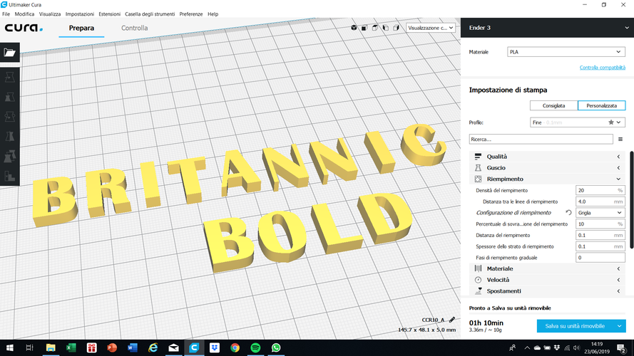 BRITANNIC BOLD font uppercase and lowercase 3D letters STL file 3D Print 248392 BRITANNIC BOLD font uppercase and lowercase 3D letters STL file 3D Print 248392
