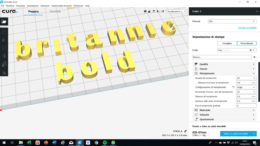 BRITANNIC BOLD font uppercase and lowercase 3D letters STL file 3D Print 248395 BRITANNIC BOLD font uppercase and lowercase 3D letters STL file 3D Print 248395