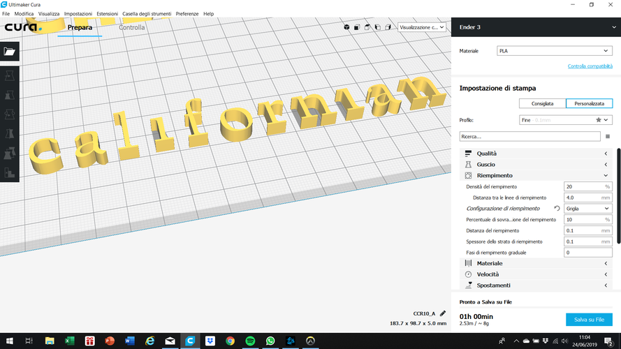 CALIFORNIAN font uppercase and lowercase 3D letters STL file 3D Print 248401 CALIFORNIAN font uppercase and lowercase 3D letters STL file 3D Print 248401
