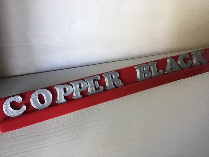 COPPER BLACK font uppercase and lowercase 3D letters STL file 3D 3D Print 248403 COPPER BLACK font uppercase and lowercase 3D letters STL file 3D 3D Print 248403