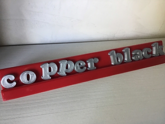 COPPER BLACK font uppercase and lowercase 3D letters STL file 3D 3D Print 248406 COPPER BLACK font uppercase and lowercase 3D letters STL file 3D 3D Print 248406