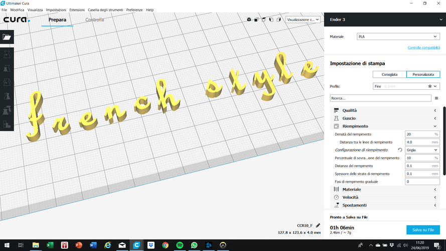 FRENCH STYLE font uppercase and lowercase 3D letters STL file 3D Print 248412 FRENCH STYLE font uppercase and lowercase 3D letters STL file 3D Print 248412