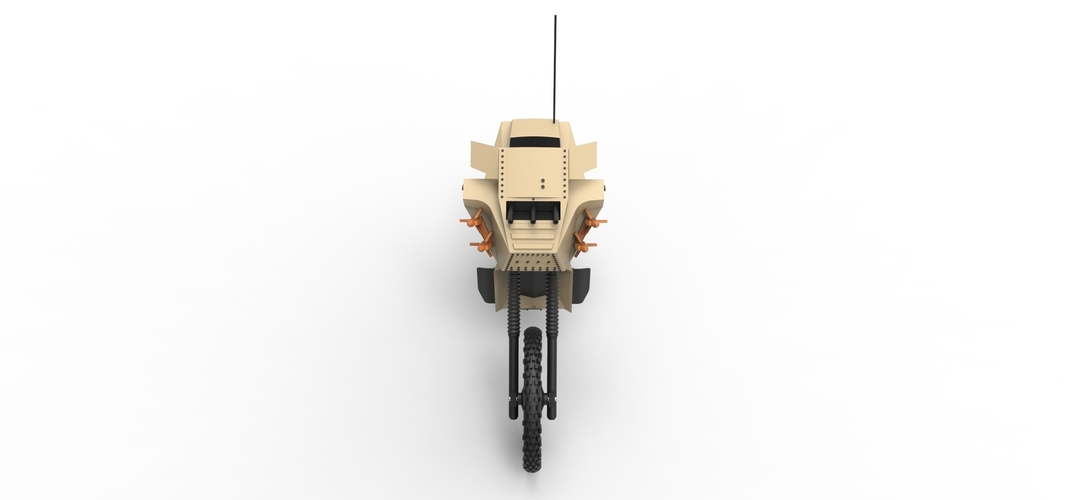 Diecast model Military bike from Megaforce 1982 Scale 1:12 3D Print 248429 Diecast model Military bike from Megaforce 1982 Scale 1:12 3D Print 248429