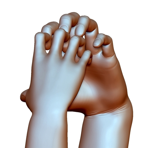 Heart sign hands couple in love 3D Print 248575 Heart sign hands couple in love 3D Print 248575