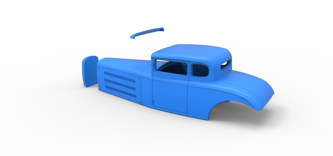 Diecast shell model for Hot rod Scale 1 to 24 3D Print 248896 Diecast shell model for Hot rod Scale 1 to 24 3D Print 248896