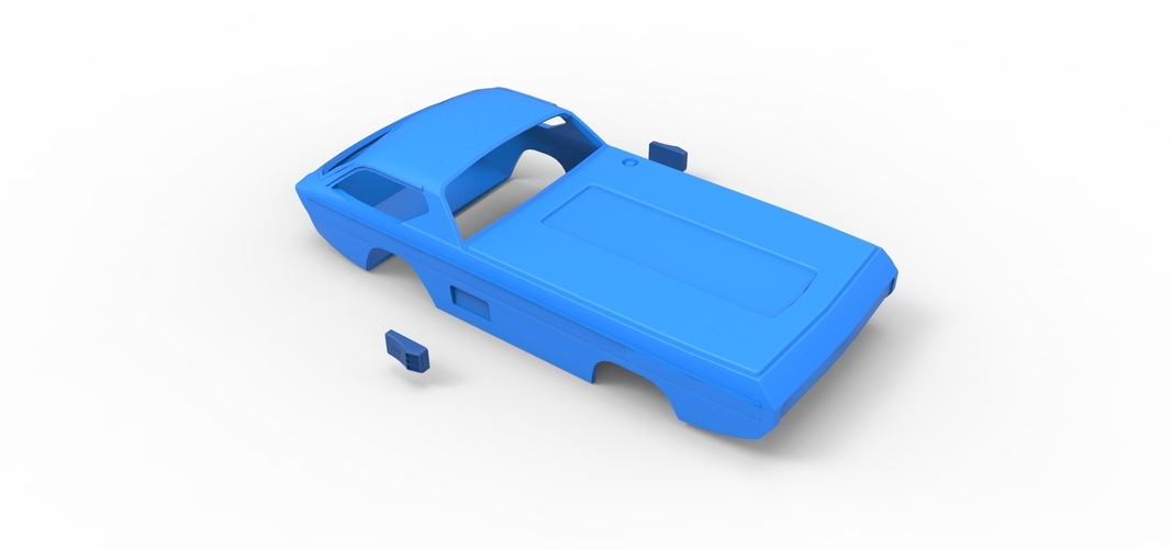 Diecast shell model Dodge Deora Scale 1 to 24 3D Print 248962 Diecast shell model Dodge Deora Scale 1 to 24 3D Print 248962
