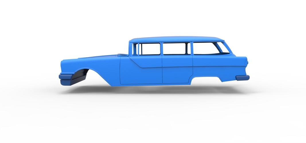 Diecast shell Pontiac Chieftain 1955 Scale 1 to 24 3D Print 249005 Diecast shell Pontiac Chieftain 1955 Scale 1 to 24 3D Print 249005