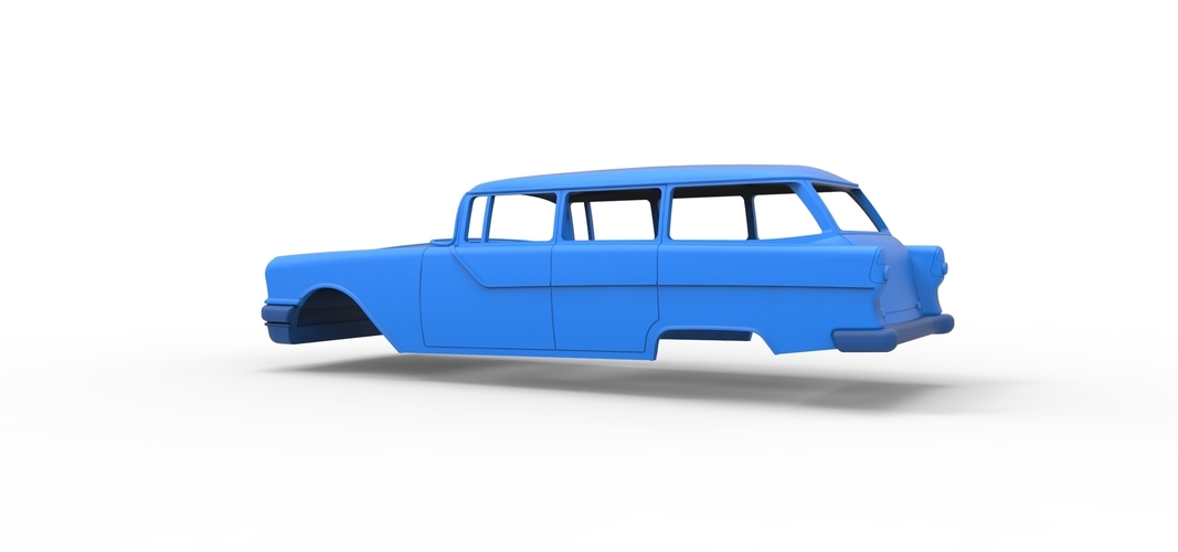 Diecast shell Pontiac Chieftain 1955 Scale 1 to 24 3D Print 249009 Diecast shell Pontiac Chieftain 1955 Scale 1 to 24 3D Print 249009