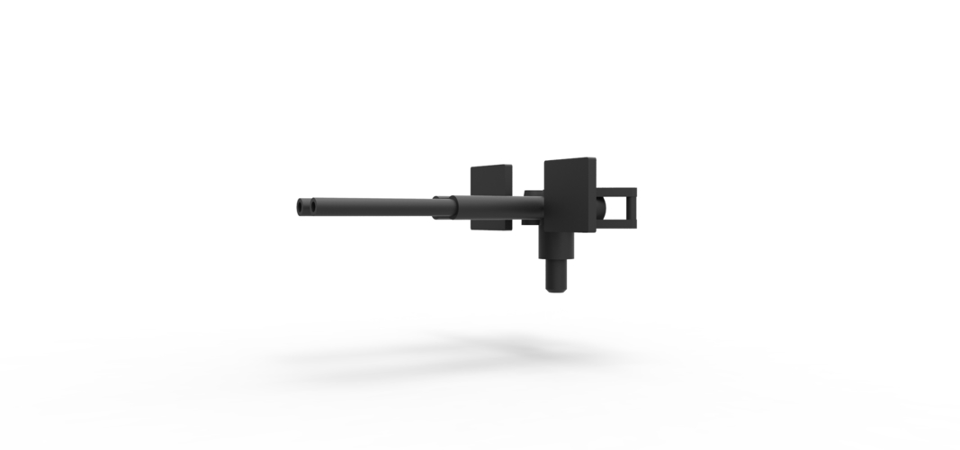 Diecast model Gun machine Scale 1 to 24 3D Print 249042 Diecast model Gun machine Scale 1 to 24 3D Print 249042