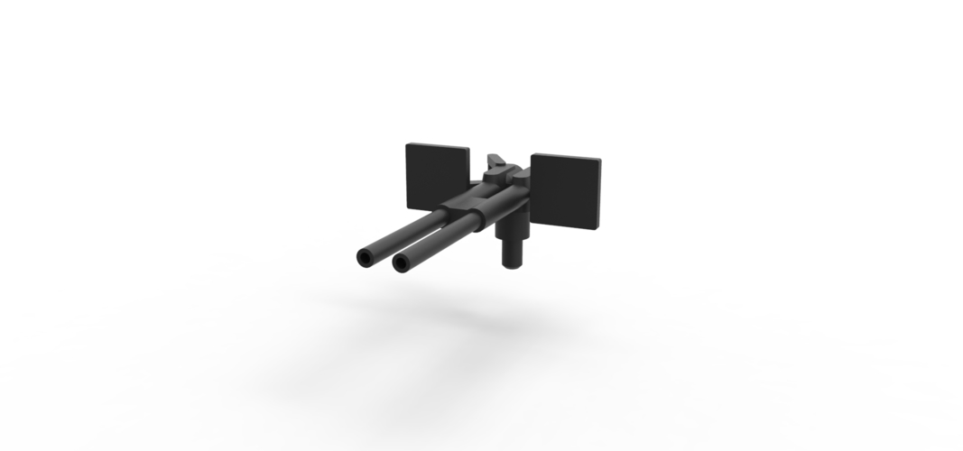 Diecast model Gun machine Scale 1 to 24 3D Print 249043 Diecast model Gun machine Scale 1 to 24 3D Print 249043