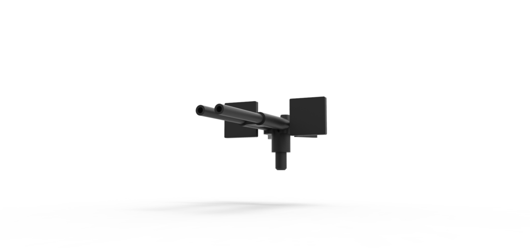 Diecast model Gun machine Scale 1 to 24 3D Print 249044 Diecast model Gun machine Scale 1 to 24 3D Print 249044