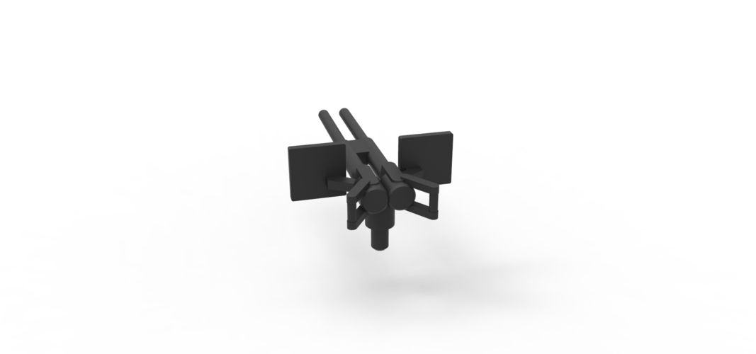 Diecast model Gun machine Scale 1 to 24 3D Print 249052 Diecast model Gun machine Scale 1 to 24 3D Print 249052