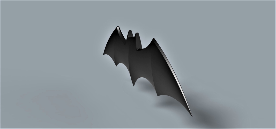 Batarang version 6 3D Print 249130 Batarang version 6 3D Print 249130
