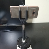 Small Selfie stick - Monopod Support Platform (for a 18mm diameter) 3D Printing 249254