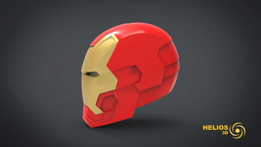 Ironman MK43 Helmet 3D Print 249321 Ironman MK43 Helmet 3D Print 249321