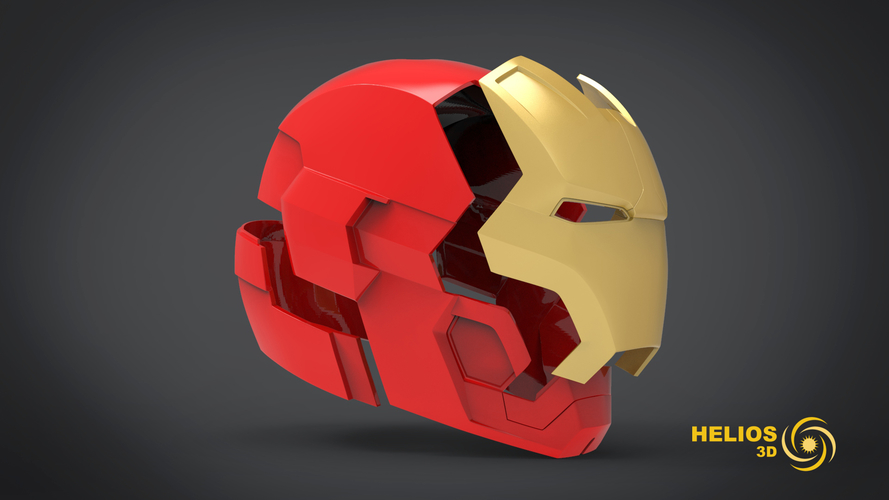 Ironman MK43 Helmet 3D Print 249325 Ironman MK43 Helmet 3D Print 249325