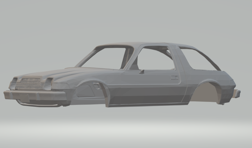 amc pacer slot car 3D Print 249346 amc pacer slot car 3D Print 249346