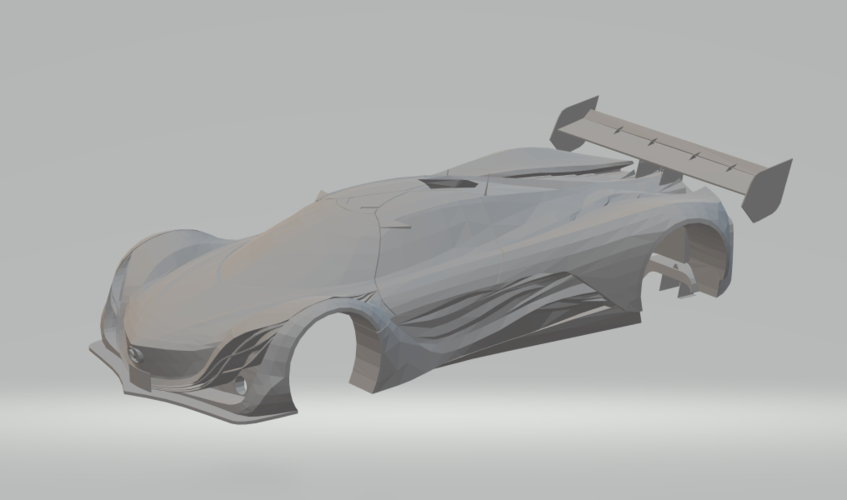 Mazda Furai Concept 3D Print 249354 Mazda Furai Concept 3D Print 249354