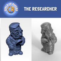 Small "The Researcher" from the World of Makers series 3D Printing 24941