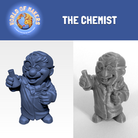Small "The Chemist" from the World of Makers series 3D Printing 24946