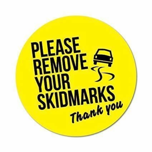 Toilet sign 'skidmark' 3D Print 249484 Toilet sign 'skidmark' 3D Print 249484