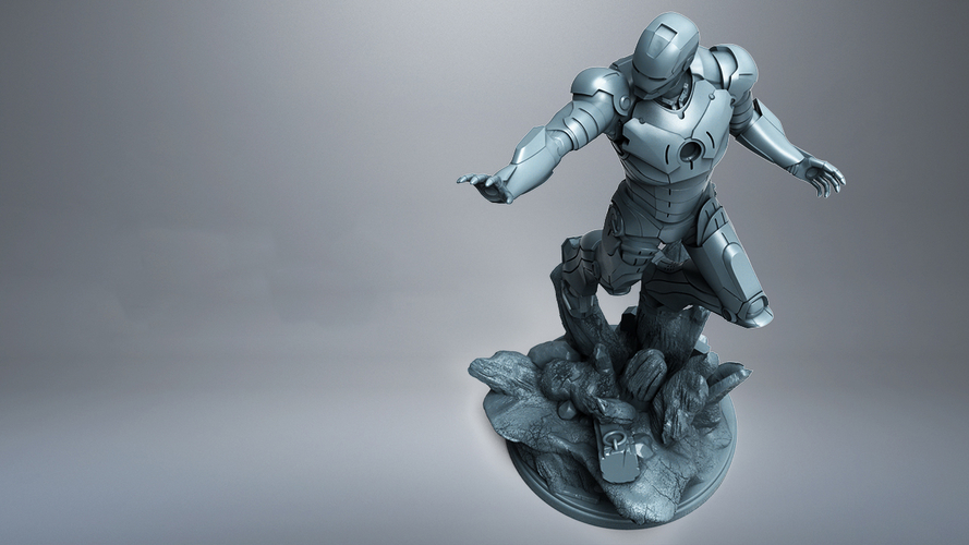 IronMan Mark42 -Avengers 3D Print 249510 IronMan Mark42 -Avengers 3D Print 249510