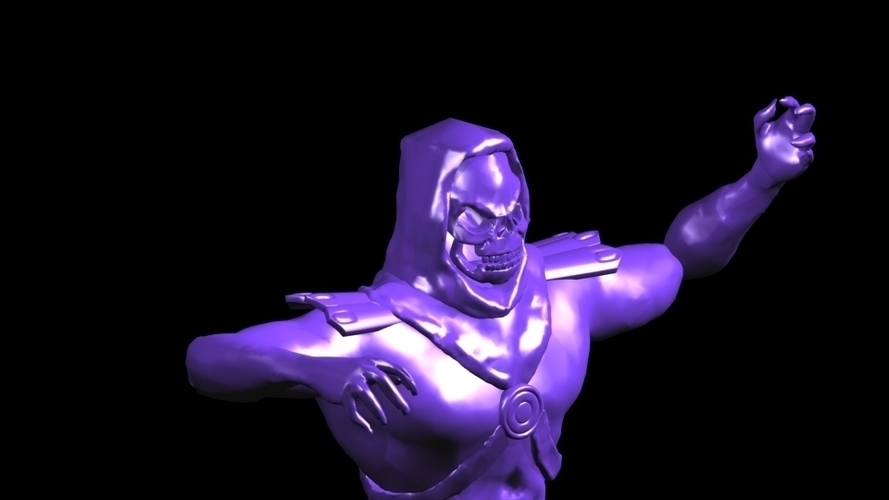 Skeletor_Figure_toy 3D Print 249523 Skeletor_Figure_toy 3D Print 249523