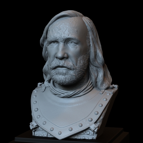 Sandor Clegane aka The Hound #GameOfThrones bust portrait 3D Print 249595 Sandor Clegane aka The Hound #GameOfThrones bust portrait 3D Print 249595
