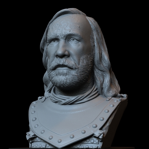 Sandor Clegane aka The Hound #GameOfThrones bust portrait 3D Print 249600 Sandor Clegane aka The Hound #GameOfThrones bust portrait 3D Print 249600