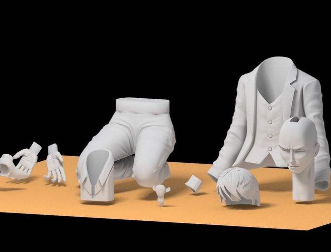 Bruce-Wayne 3D Print 249664 Bruce-Wayne 3D Print 249664