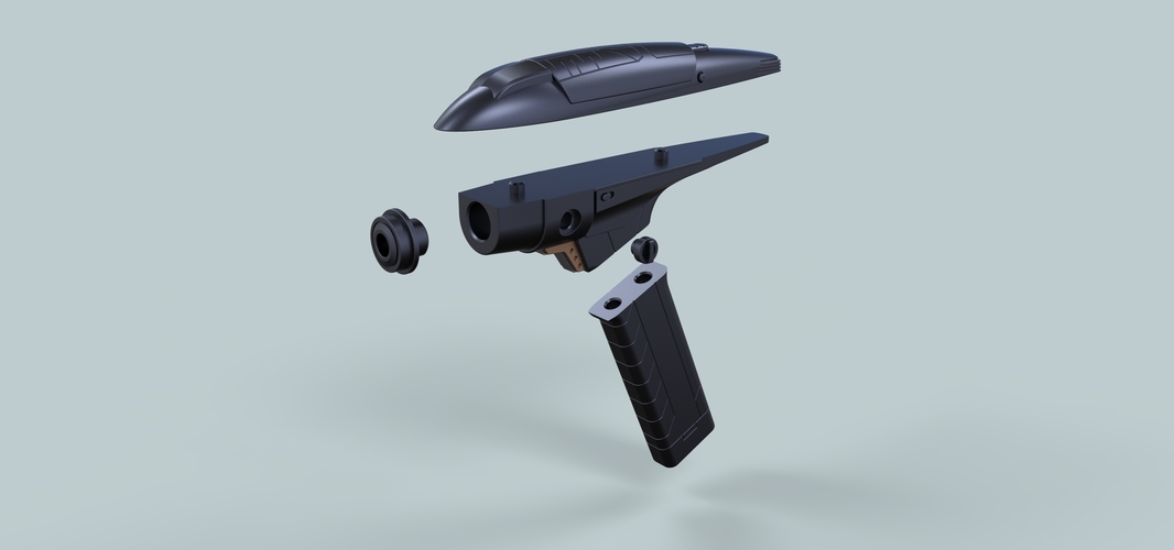 Phaser from Star Trek Discovery Section 31 3D Print 249735 Phaser from Star Trek Discovery Section 31 3D Print 249735