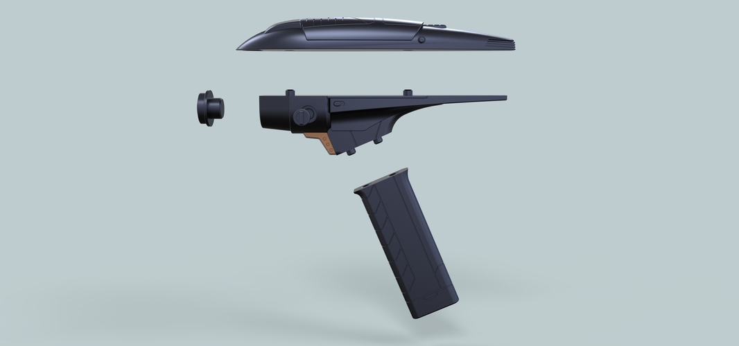 Phaser from Star Trek Discovery Section 31 3D Print 249738 Phaser from Star Trek Discovery Section 31 3D Print 249738
