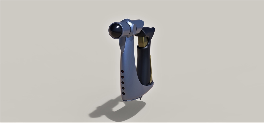 Plasma Compression Pistol from Star Trek Insurrection 3D Print 249765 Plasma Compression Pistol from Star Trek Insurrection 3D Print 249765