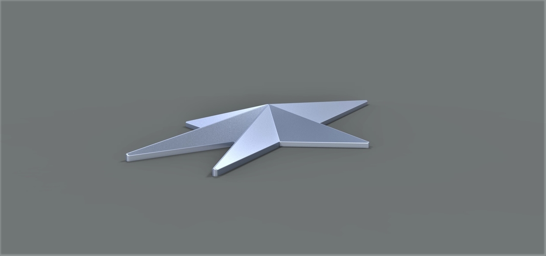 Starfleet Honor pin from Star trek 2013 3D Print 249901 Starfleet Honor pin from Star trek 2013 3D Print 249901