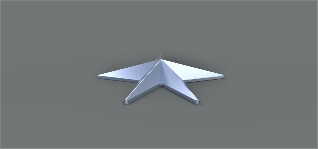 Starfleet Honor pin from Star trek 2013 3D Print 249904 Starfleet Honor pin from Star trek 2013 3D Print 249904