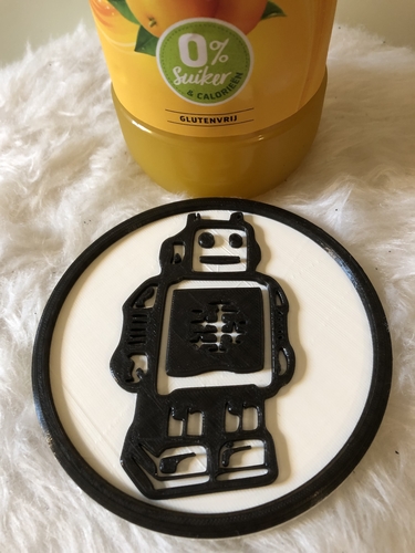Coaster robot 3D Print 249934 Coaster robot 3D Print 249934