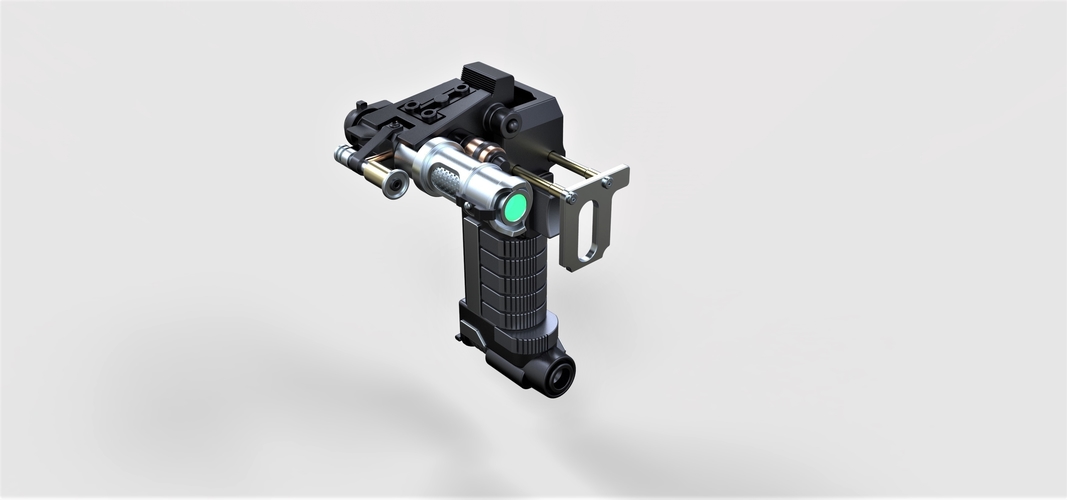Tolian Soran Energy pistol from Star Trek Generations 3D Print 249989 Tolian Soran Energy pistol from Star Trek Generations 3D Print 249989
