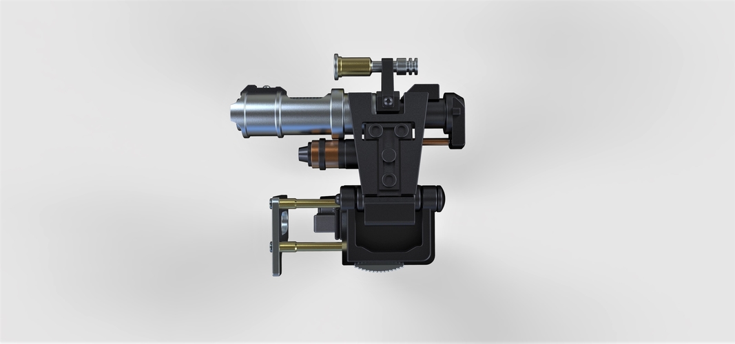 Tolian Soran Energy pistol from Star Trek Generations 3D Print 249998 Tolian Soran Energy pistol from Star Trek Generations 3D Print 249998