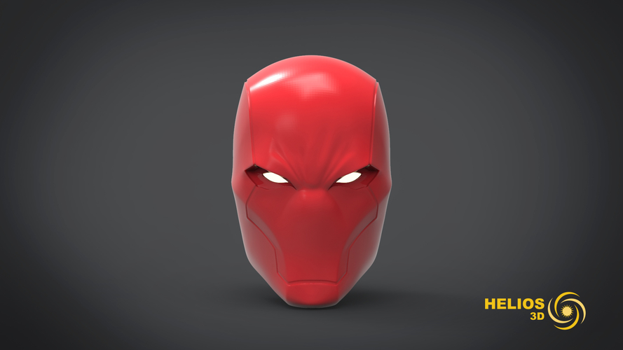 RedHood Helmet 3D Print 250039 RedHood Helmet 3D Print 250039