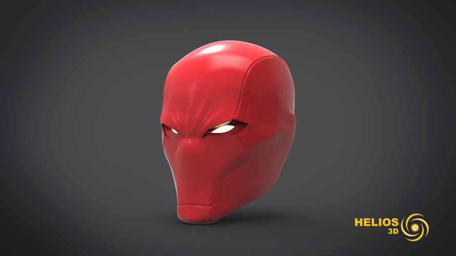 RedHood Helmet 3D Print 250040 RedHood Helmet 3D Print 250040