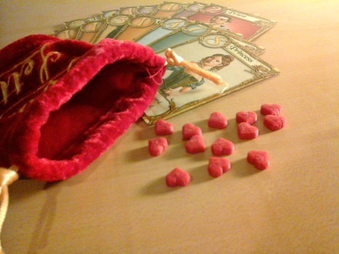 Love Letter heart tokens 3D Print 2501