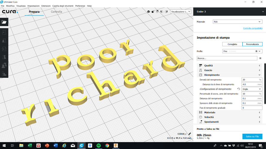 POOR RICHARD font uppercase and lowercase 3D letters STL file 3D Print 250161 POOR RICHARD font uppercase and lowercase 3D letters STL file 3D Print 250161