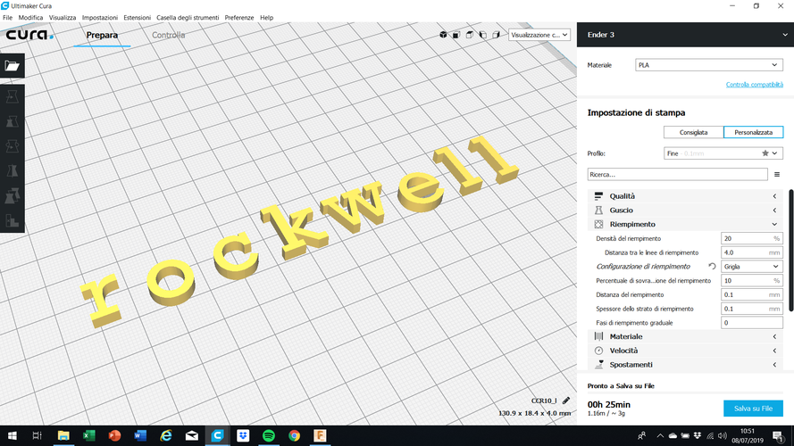 ROCKWELL font uppercase and lowercase 3D letters STL file 3D Print 250168 ROCKWELL font uppercase and lowercase 3D letters STL file 3D Print 250168