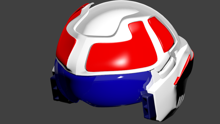 Robotech helmet for cosplay 3D Print 250171 Robotech helmet for cosplay 3D Print 250171