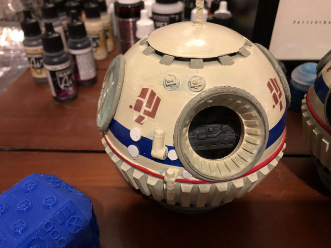 Ball Speeder ( Ubrikkian) 3D Print 250264 Ball Speeder ( Ubrikkian) 3D Print 250264
